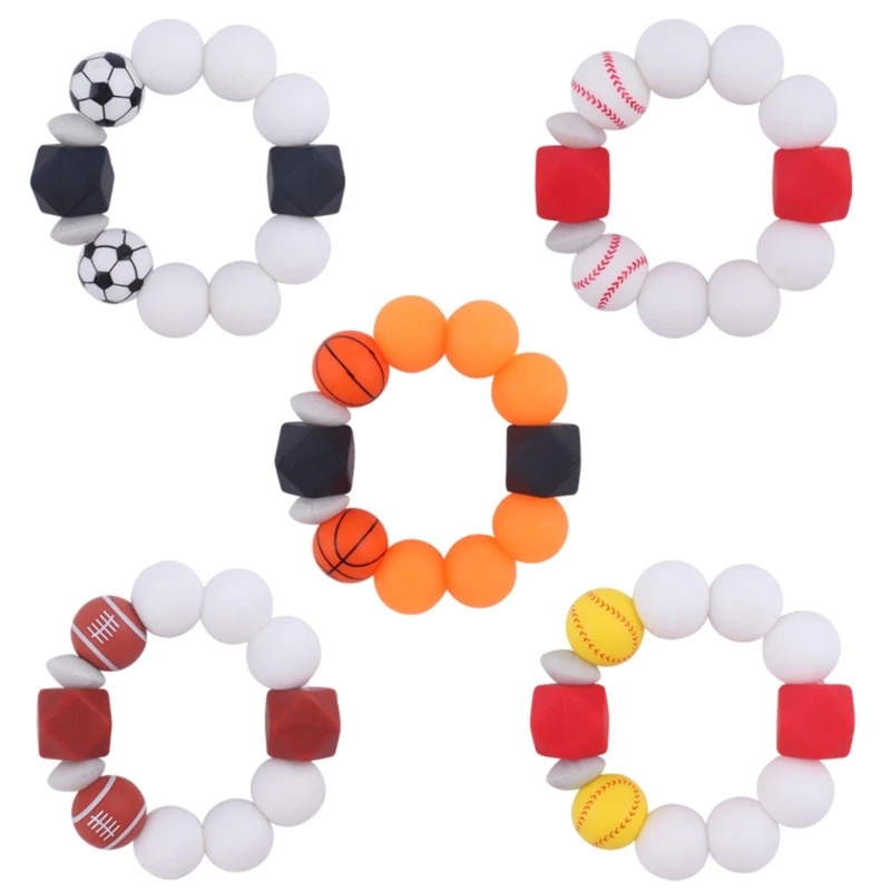 2024 New Food Grade Silicone Sensory Chew Bracelet Teething Rings for Babies Boys Girls
2024 New Food Grade Silicone Sensory Chew Bracelet Teething Rings for Babies Boys Girls