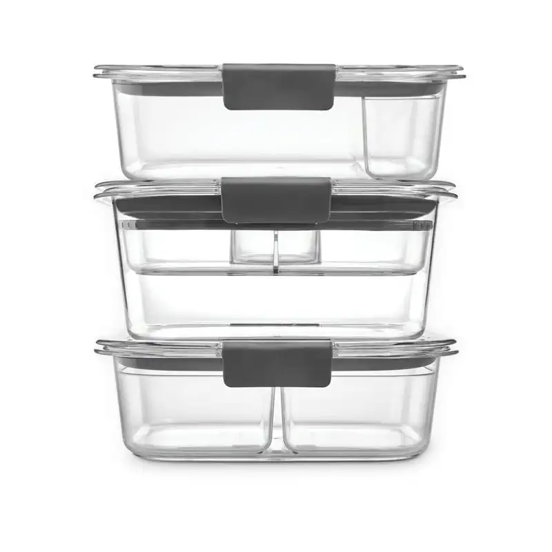 Food Storage Containers, 12 Piece Sandwich and Salad Lunch Kit, Leak-Proof, BPA Free, Clear Tritan Plastic Sushi container Plast
Food Storage Containers, 12 Piece Sandwich and Salad Lunch Kit, Leak-Proof, BPA Free, Clear Tritan Plastic Sushi container Plast