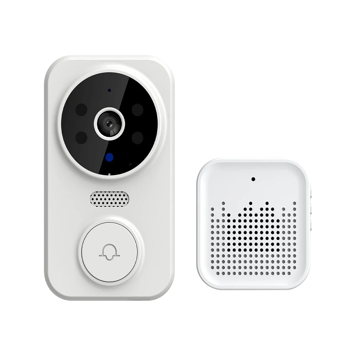 Smart Doorbell - Smart Wireless Remote Video Doorbell Intelligent Visual Doorbell,Home HD Night Vision
Smart Doorbell - Smart Wireless Remote Video Doorbell Intelligent Visual Doorbell,Home HD Night Vision