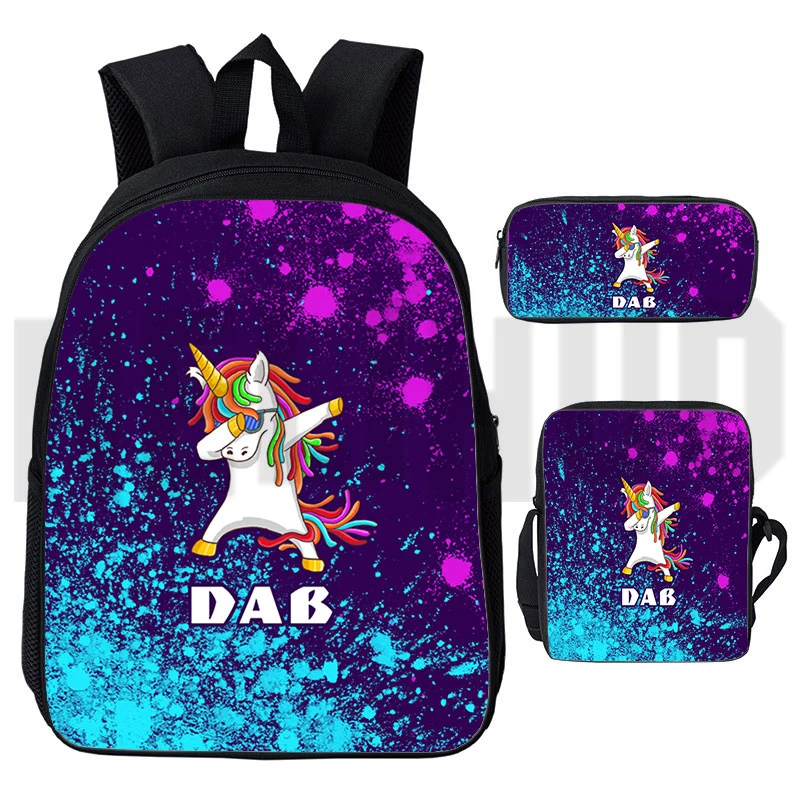 3D Print Anime Backpack Bookbag Women Cosmetic Bag Kawaii Cartoon Dabbing Unicorn School Bags Teenage Girls Mochila Pencilcase
3D Print Anime Backpack Bookbag Women Cosmetic Bag Kawaii Cartoon Dabbing Unicorn School Bags Teenage Girls Mochila Pencilcase
