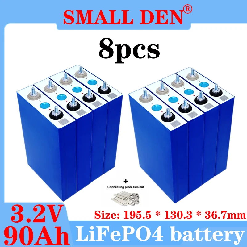 Аккумулятор LiFePO4, 3,2 В, 90 Ач, LF 3C разрядка, полная мощность 90-95 Ач, сделай сам, 12 В, 24 В, солнечное хранилище, Hovercraft, RV, электрический автомобиль без НАЛОГА
Аккумулятор LiFePO4, 3,2 В, 90 Ач, LF 3C разрядка, полная мощность 90-95 Ач, сделай сам, 12 В, 24 В, солнечное хранилище, Hovercraft, RV, электрический автомобиль без НАЛОГА