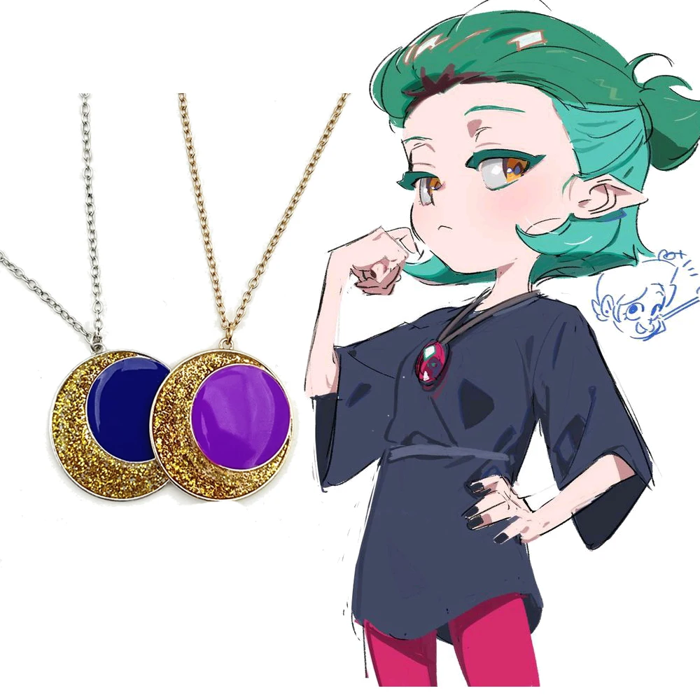 Anime The Owl House Necklace Amity Moon Cosplay Pendant Unisex Choker Cartoon Cute Fashion Jewelry Accessories Gifts
Anime The Owl House Necklace Amity Moon Cosplay Pendant Unisex Choker Cartoon Cute Fashion Jewelry Accessories Gifts