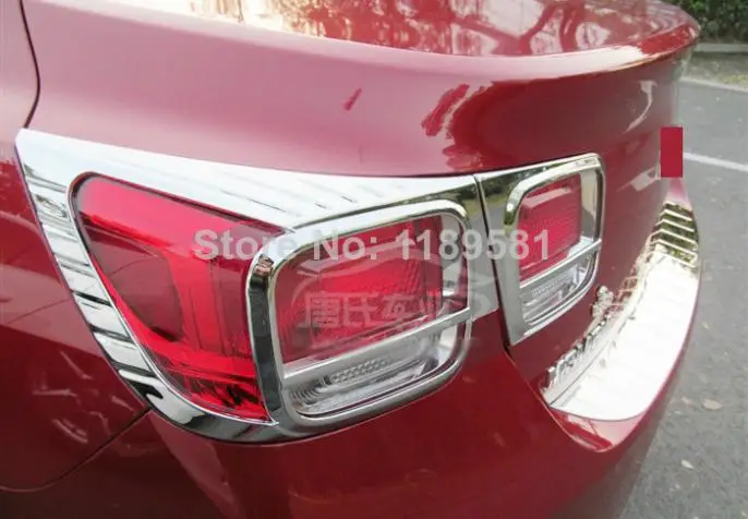 For Chevrolet Malibu 2013 2014 2015 ABS Chrome Tail light Cover Trim new Car Accessories Stickers
For Chevrolet Malibu 2013 2014 2015 ABS Chrome Tail light Cover Trim new Car Accessories Stickers