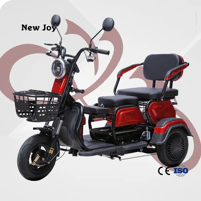 

3 Экспресс-мотоцикл с рикши, колеса для скутера, De оборудованный Двойной аккумулятор, трехколесные велосипеды для инвалидов, автомобиль, велосипед, электрический трехколесный велосипед