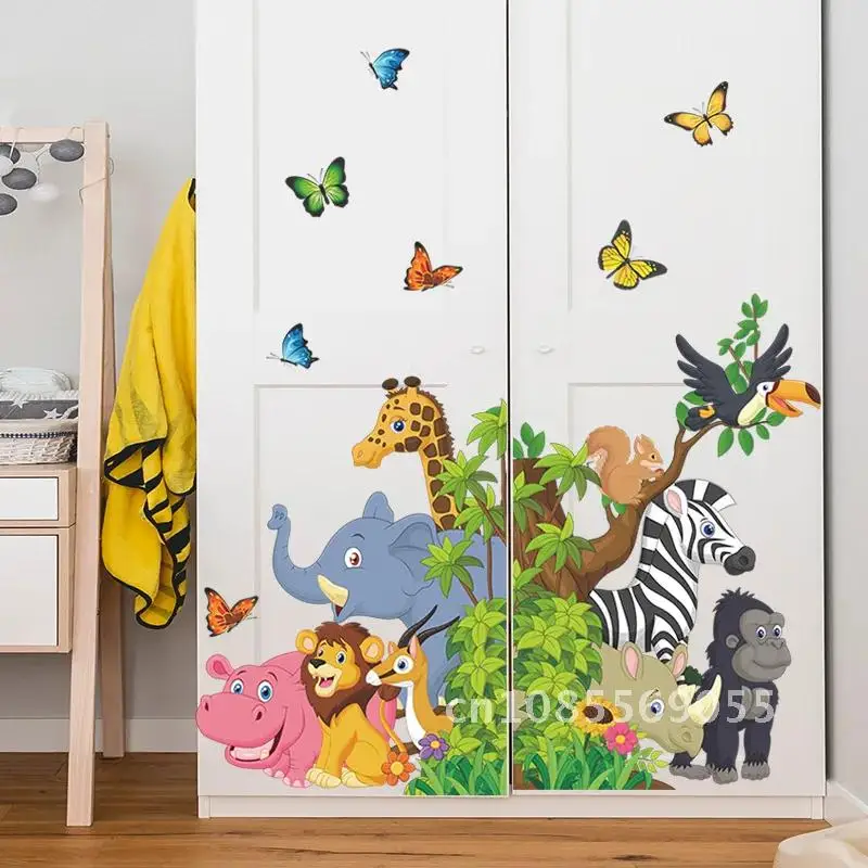 Child Kids Room Decoration Mural Removable Home Wallpaper Bedroom Nursery Stickers Cartoon Forest Animals Party Wall Sticker
Child Kids Room Decoration Mural Removable Home Wallpaper Bedroom Nursery Stickers Cartoon Forest Animals Party Wall Sticker