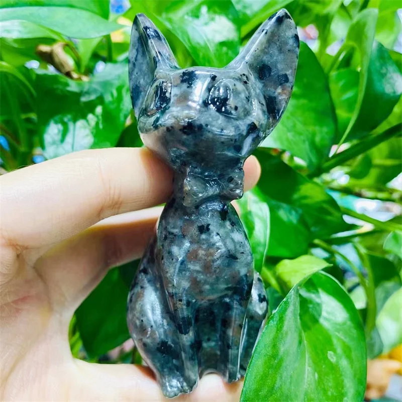 Natural Yooperlite Cartoon Cat Cute Handmade Carved Polished Healing Statue For Home Decoration Gift 1pcs 10cm
Natural Yooperlite Cartoon Cat Cute Handmade Carved Polished Healing Statue For Home Decoration Gift 1pcs 10cm