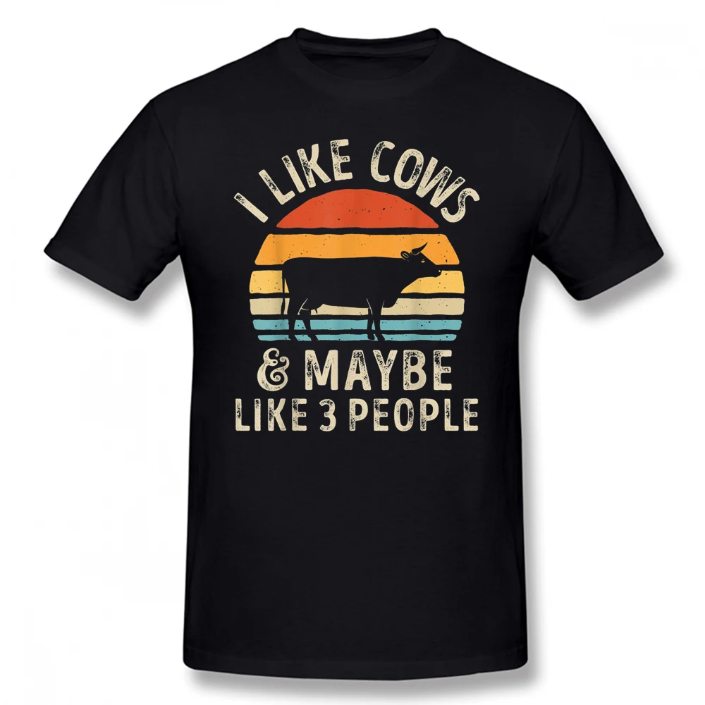 Funny I Like Cows and Maybe Like 3 People Cow Farm Farmer Retro T Shirts Graphic Cotton Streetwear Short Sleeve T-shirt Mens
Funny I Like Cows and Maybe Like 3 People Cow Farm Farmer Retro T Shirts Graphic Cotton Streetwear Short Sleeve T-shirt Mens