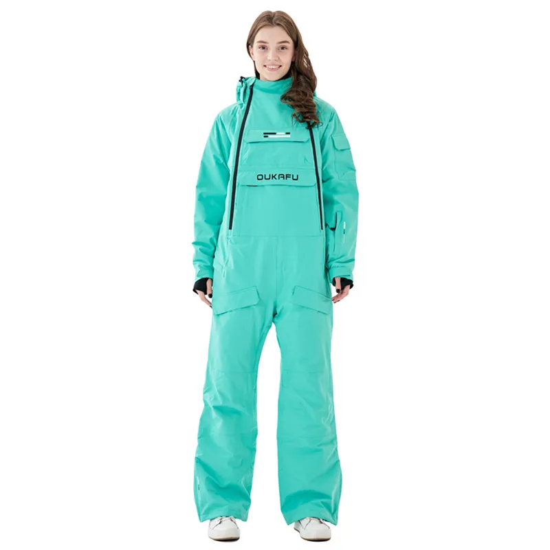 OUKAFU Ski Suits snowboard jacket Women Ski Suit Waterproof One Piece Ski Jumpsuit Winter One Piece Snowsuits Snowboard Wear New
OUKAFU Ski Suits snowboard jacket Women Ski Suit Waterproof One Piece Ski Jumpsuit Winter One Piece Snowsuits Snowboard Wear New