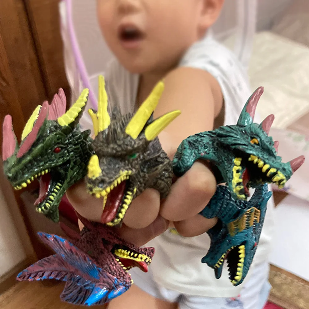 6Pcs Cartoon Dragon Dinosaur Finger Puppets Set Role Playing Toy Kids Tell Story Prop Jurassic Party Decor Goodie Bag Stuffers
6Pcs Cartoon Dragon Dinosaur Finger Puppets Set Role Playing Toy Kids Tell Story Prop Jurassic Party Decor Goodie Bag Stuffers