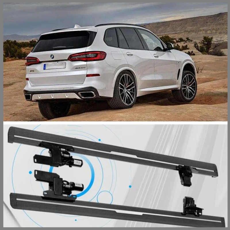 Electric Side Step Automatic Motor Aluminum Pedals Bar For BMW X5 F15 X5M F85 2014 2015 16 2017 2018 High Quality Running Board
Electric Side Step Automatic Motor Aluminum Pedals Bar For BMW X5 F15 X5M F85 2014 2015 16 2017 2018 High Quality Running Board