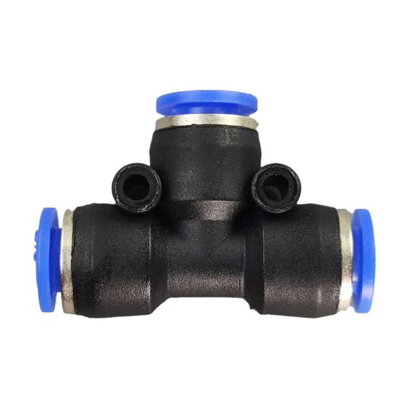 10 Pcs Push-To-Connect Pipe Fitting Union Tee Tube OD 1/4 For Outdoor Misting Cooling System Water Purifier RO T Connector
10 Pcs Push-To-Connect Pipe Fitting Union Tee Tube OD 1/4 For Outdoor Misting Cooling System Water Purifier RO T Connector