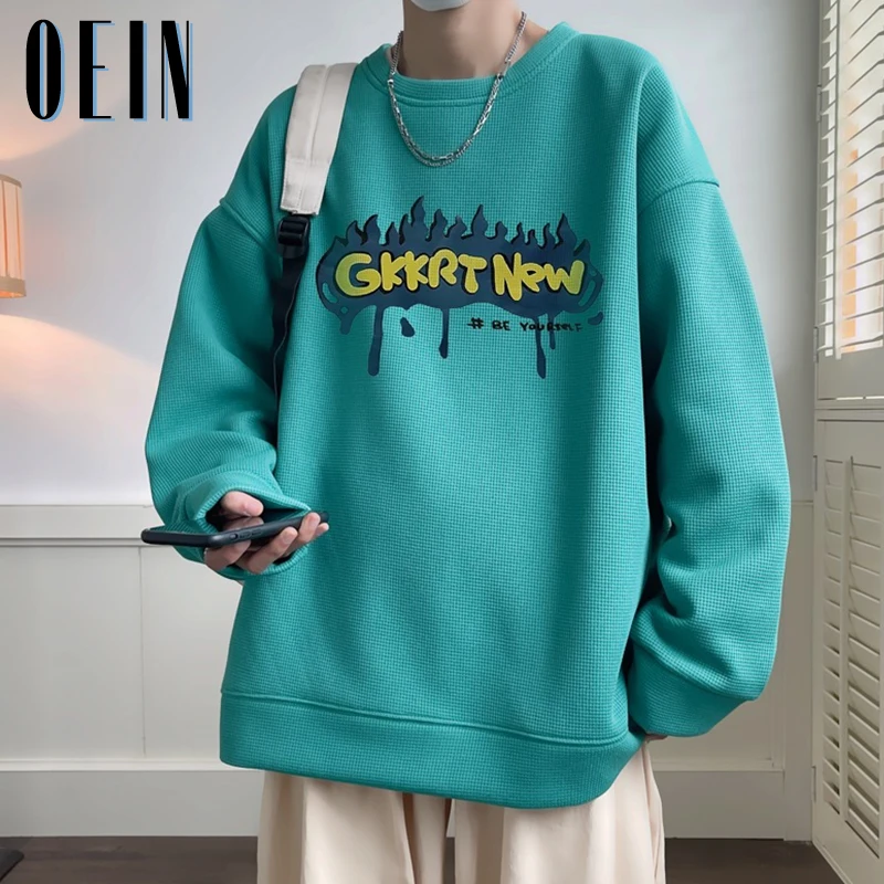 Streetwear Gothic Printed Sweatshirt Men Loose Harajuku O Neck Long Sleeve Casual Tops Mens Pullovers Oversized Letter Hoodies
Streetwear Gothic Printed Sweatshirt Men Loose Harajuku O Neck Long Sleeve Casual Tops Mens Pullovers Oversized Letter Hoodies