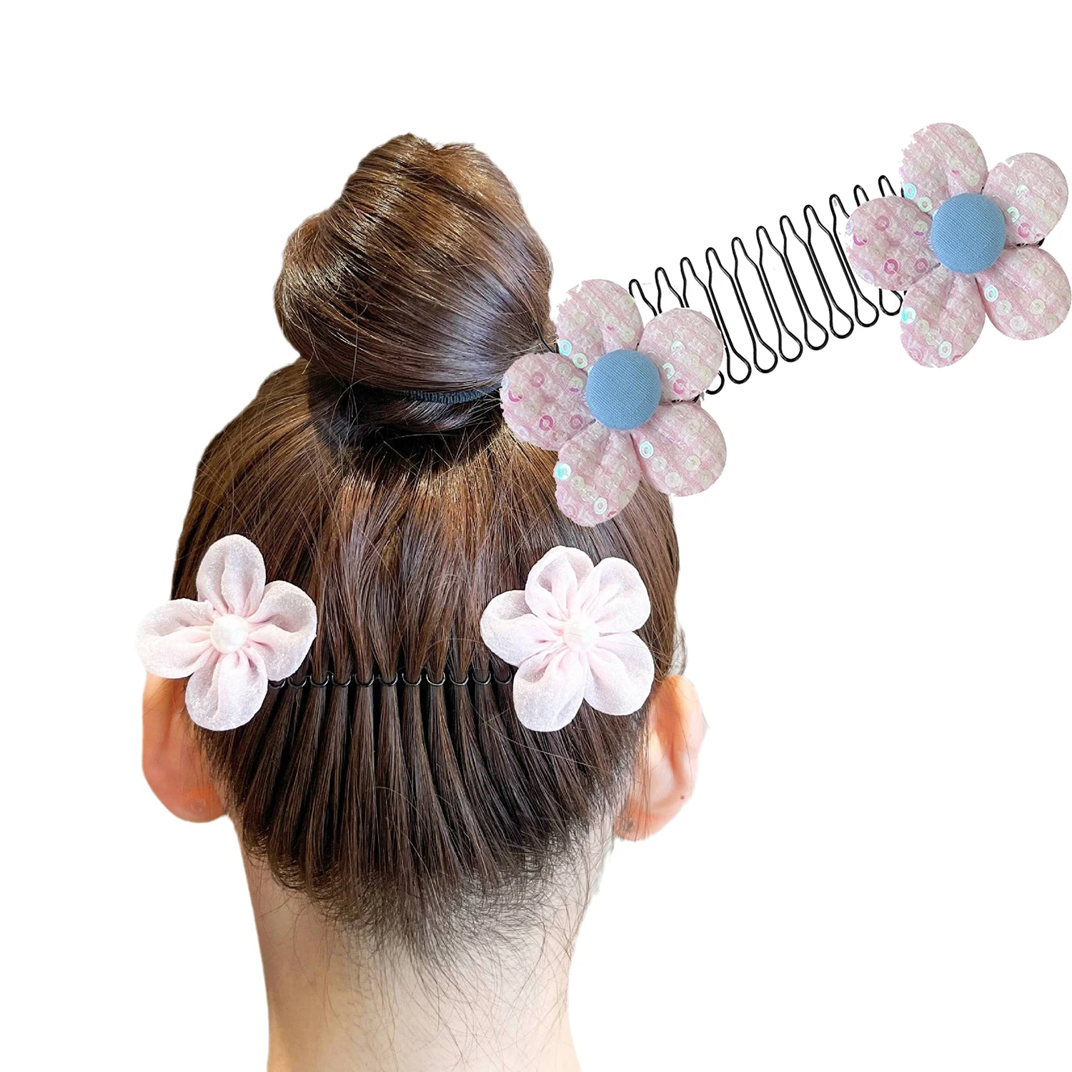 Cute Styling Tools Flower High-cut Hair Clip For Girls Women Invisible Broken Fixed Hairpin Insert Combs Korean Hair Accessories
Cute Styling Tools Flower High-cut Hair Clip For Girls Women Invisible Broken Fixed Hairpin Insert Combs Korean Hair Accessories