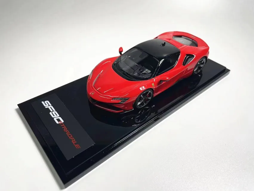 1/43 SF90 Stradale Collection of die-cast alloy assembled car decoration model toys
1/43 SF90 Stradale Collection of die-cast alloy assembled car decoration model toys