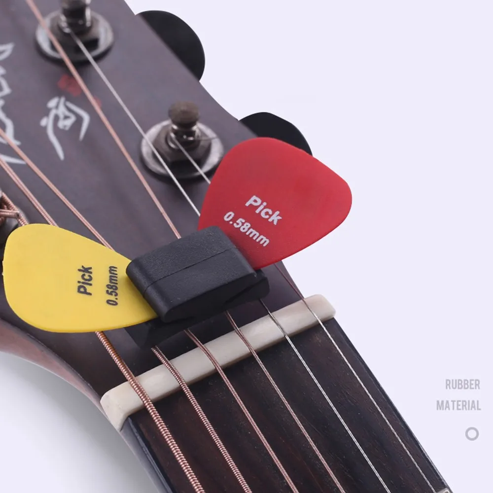 Rubber Guitar Picks Clip String Clamp High Quality Acoustic Guitar Plectrum Holder Bracket For Bass Ukulele Parts Accessories
Rubber Guitar Picks Clip String Clamp High Quality Acoustic Guitar Plectrum Holder Bracket For Bass Ukulele Parts Accessories