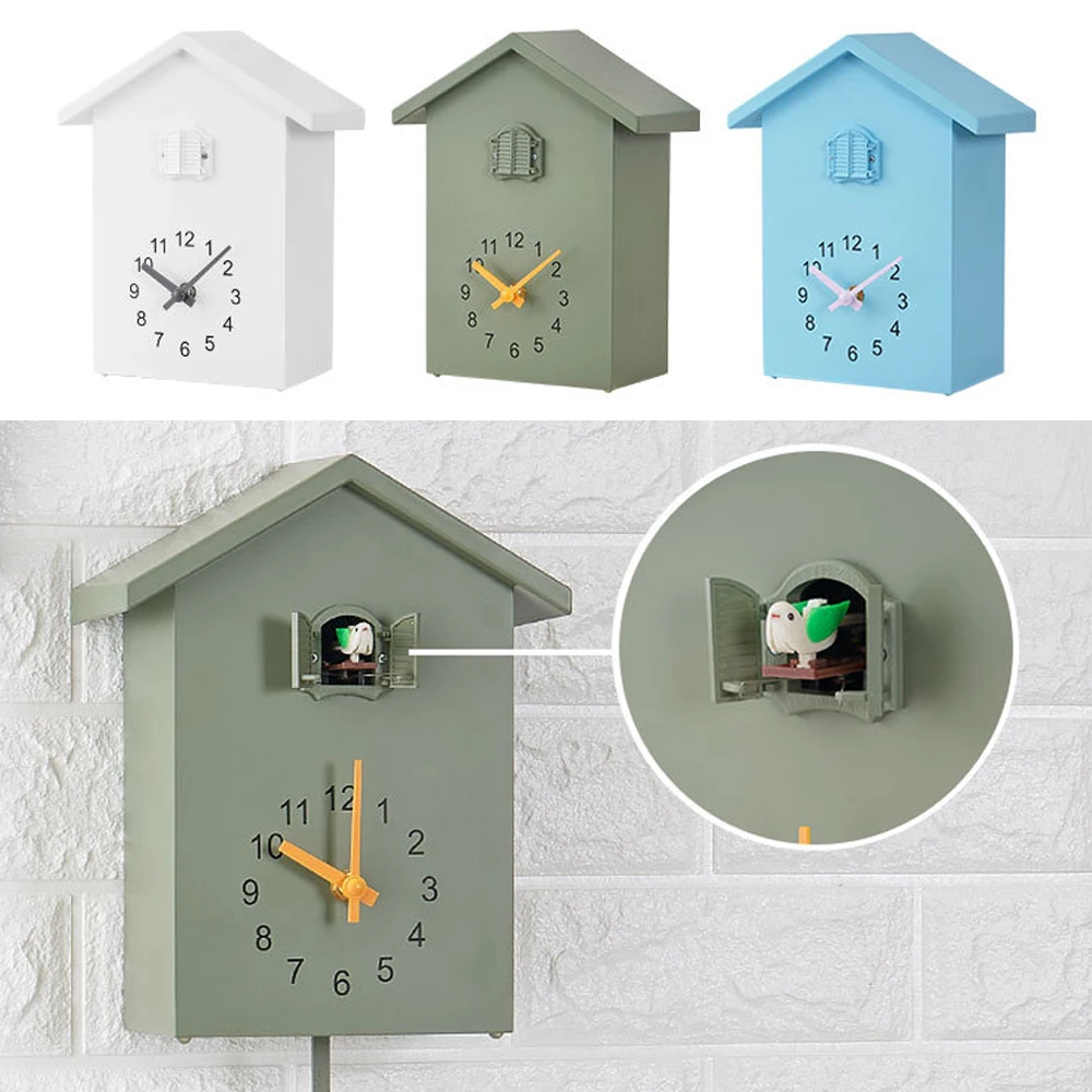 20x25cm Cuckoo Quartz Wall Clock Modern Bird Home Living Room Hanging Watch Horologe Clocks Timer Office Home Decoration Gifts
20x25cm Cuckoo Quartz Wall Clock Modern Bird Home Living Room Hanging Watch Horologe Clocks Timer Office Home Decoration Gifts