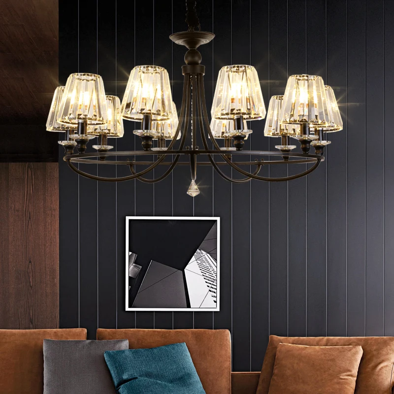 Classical Vintage Pendant Lamp For Dining Room Kitchen Living Room Home Rural Black Retro Crystal Chandelier Bulb Hanging Light
Classical Vintage Pendant Lamp For Dining Room Kitchen Living Room Home Rural Black Retro Crystal Chandelier Bulb Hanging Light