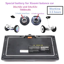 New 2021 Original 36V 54V Scooter Battery Pack For Xiao Mi 36V 7000mAh Lithium Batteries Of No.9 Balance Car Working 3-5 Hours 
New 2021 Original 36V 54V Scooter Battery Pack For Xiao Mi 36V 7000mAh Lithium Batteries Of No.9 Balance Car Working 3-5 Hours