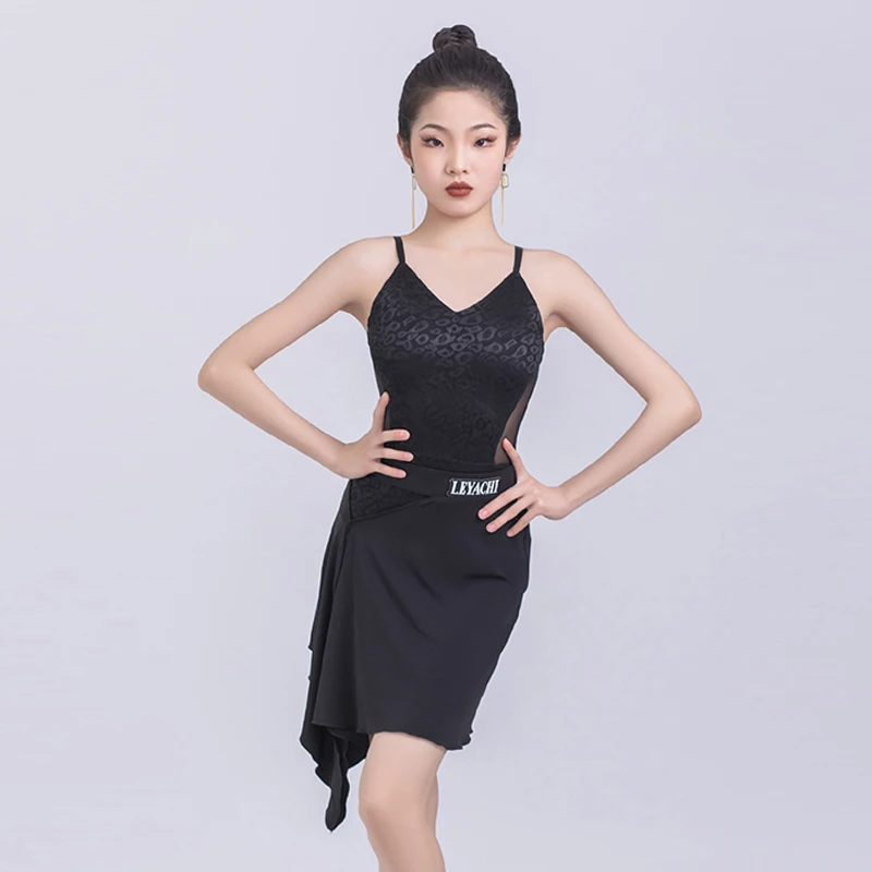 Children Summer Latin Dance Dress Leopard Bodysuit Skirt Girls Rumba Practice Wear ChaCha Samba Salsa Performance Suit YS5356
Children Summer Latin Dance Dress Leopard Bodysuit Skirt Girls Rumba Practice Wear ChaCha Samba Salsa Performance Suit YS5356