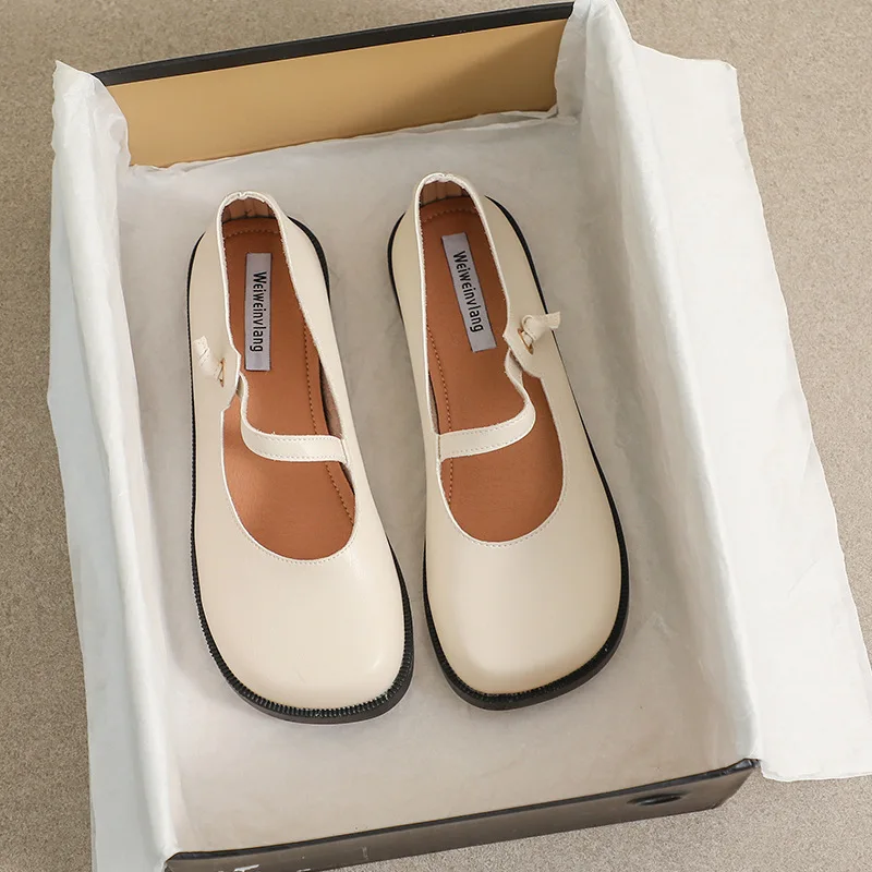 Flat Bottom Mary Jane Shoes Plus Size Soft Bottom Round Toe Shoes Women's Retro Women's Shoes for Women Sapatos De Mujer Loafers
Flat Bottom Mary Jane Shoes Plus Size Soft Bottom Round Toe Shoes Women's Retro Women's Shoes for Women Sapatos De Mujer Loafers