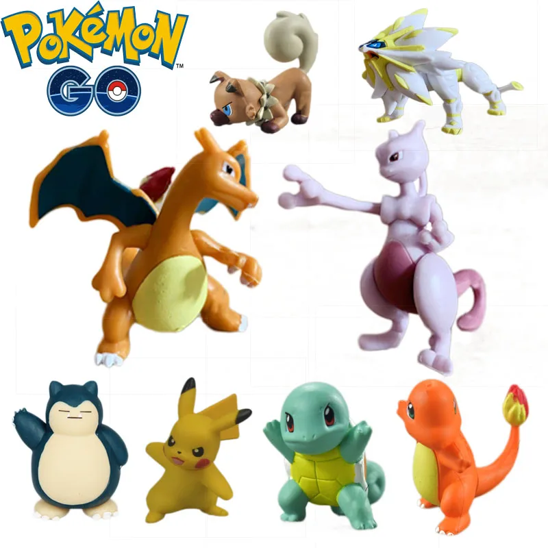 3-5cm Pokemon Action Figure Pikachu Charizard Mewtwo TAKARA TOMY Original Model Doll Decoration Car Ornament Children Toys Gifts
3-5cm Pokemon Action Figure Pikachu Charizard Mewtwo TAKARA TOMY Original Model Doll Decoration Car Ornament Children Toys Gifts