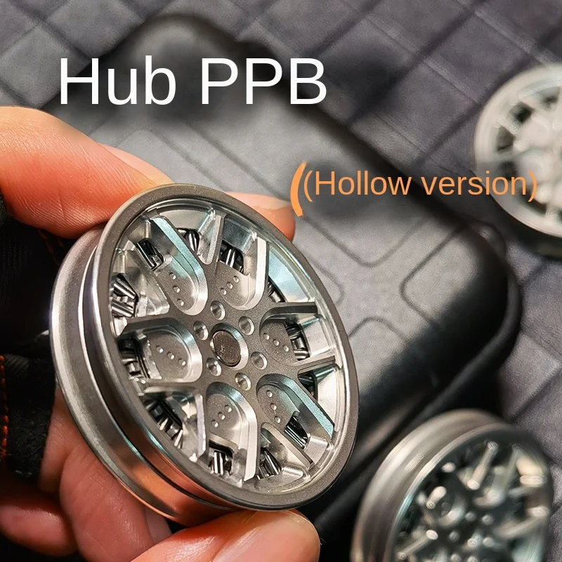 EDC Wheel Hub Ppb Hollow Version Magnetic Sound Coin Push Card Pop Coin Decompression Fingertip Toy
EDC Wheel Hub Ppb Hollow Version Magnetic Sound Coin Push Card Pop Coin Decompression Fingertip Toy