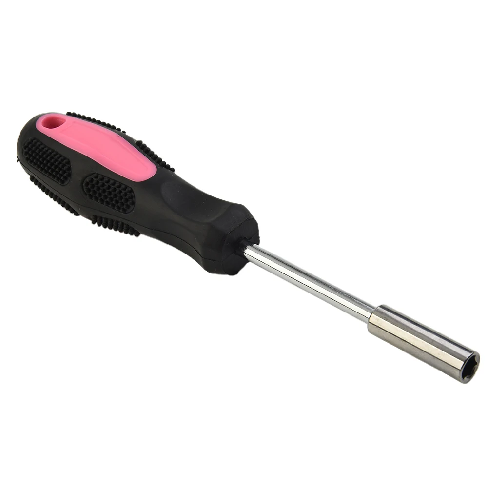 Versatile Red Magnetic Bit Holder Screwdriver Perfect for Furniture and Home Appliance Repairs 1/4 Inch Hex Drive
Versatile Red Magnetic Bit Holder Screwdriver Perfect for Furniture and Home Appliance Repairs 1/4 Inch Hex Drive
