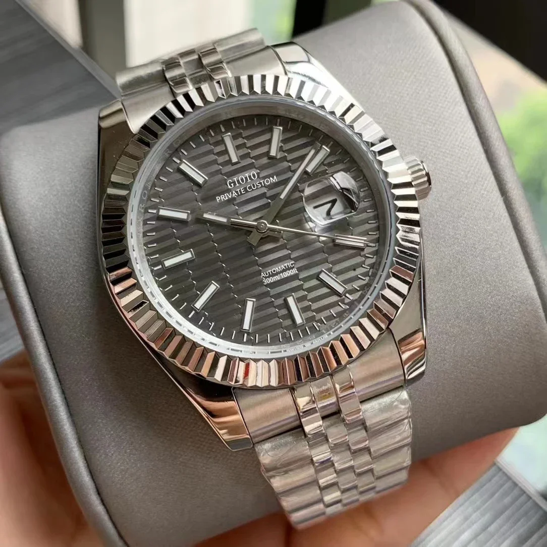 Luxury Mens Automatic Watch Mechanical Black Blue Grey Sapphire Luminous Stainless Steel Silver Gold
Luxury Mens Automatic Watch Mechanical Black Blue Grey Sapphire Luminous Stainless Steel Silver Gold