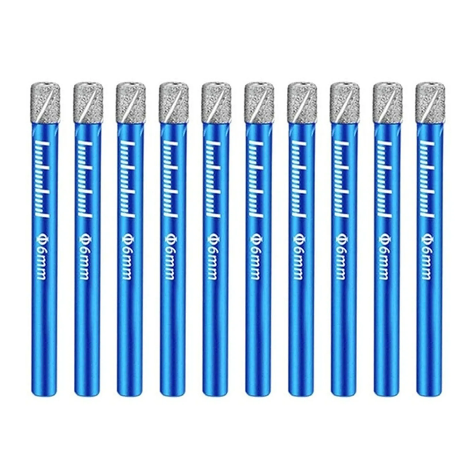 Diamond Coated Core Drill Bit Length 10mm Hole Dirll 6/8/10/12/14/16mm For Glass Marble Granite Diamond Drill Bit Power Tool
Diamond Coated Core Drill Bit Length 10mm Hole Dirll 6/8/10/12/14/16mm For Glass Marble Granite Diamond Drill Bit Power Tool
