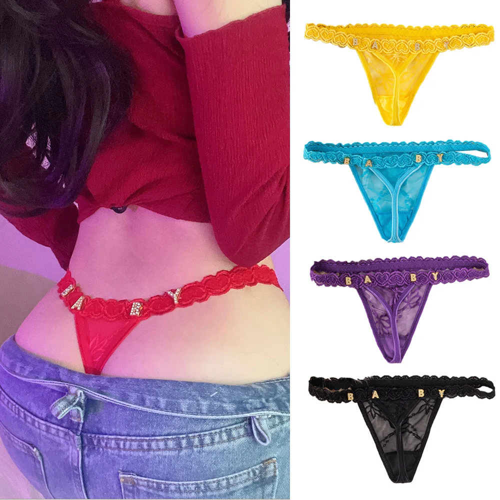 1PCS Mesh Transparent Thong Women Seamless Panties Underwear Women G-String Female Low Waist Underpants Intimates Lingerie
1PCS Mesh Transparent Thong Women Seamless Panties Underwear Women G-String Female Low Waist Underpants Intimates Lingerie