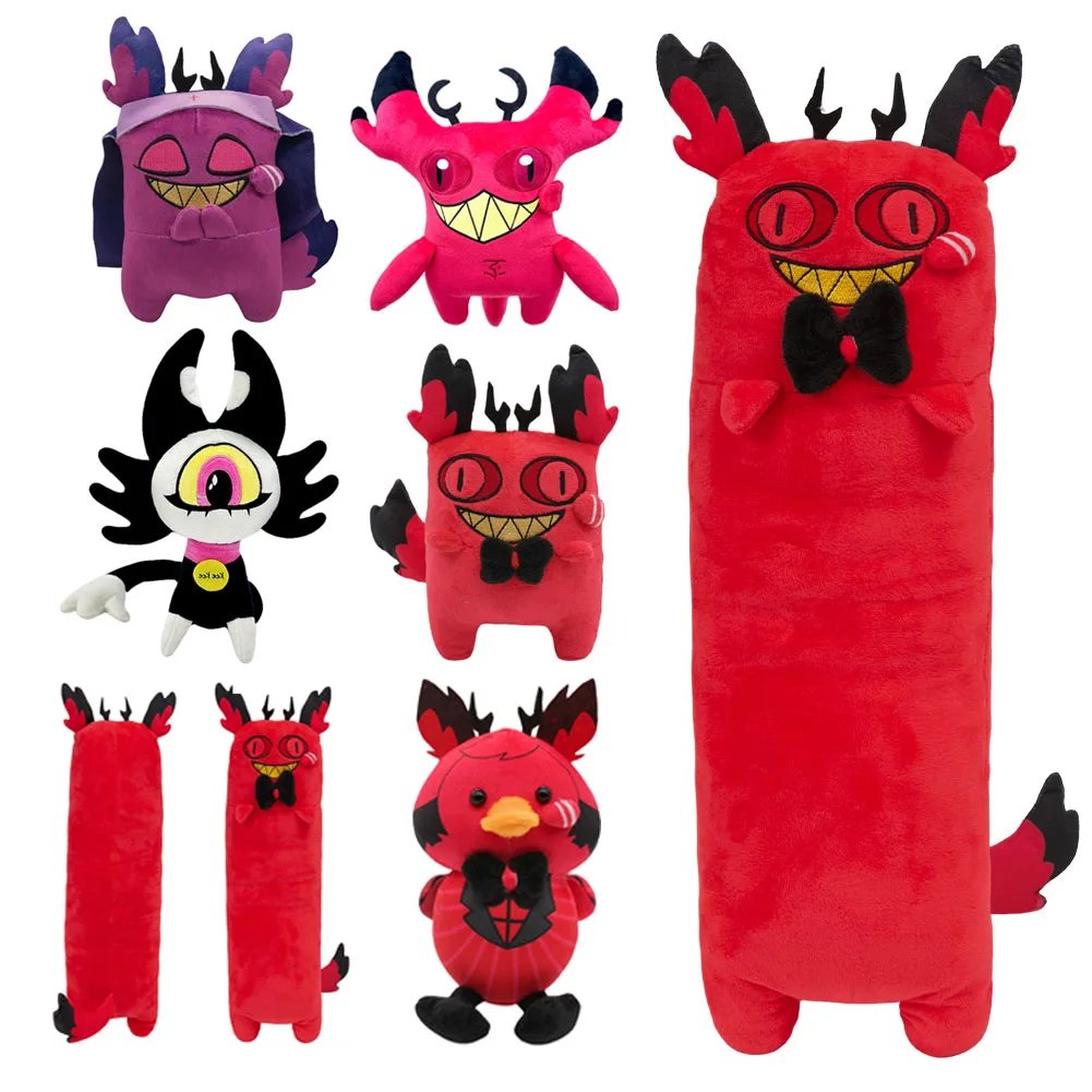 

30CM Cursed Cat Alastor Cosplay Plush Plushies Cartoon Habzin Fantasy Props Xmas Birthday Gifts Mascot Costume Halloween Decor