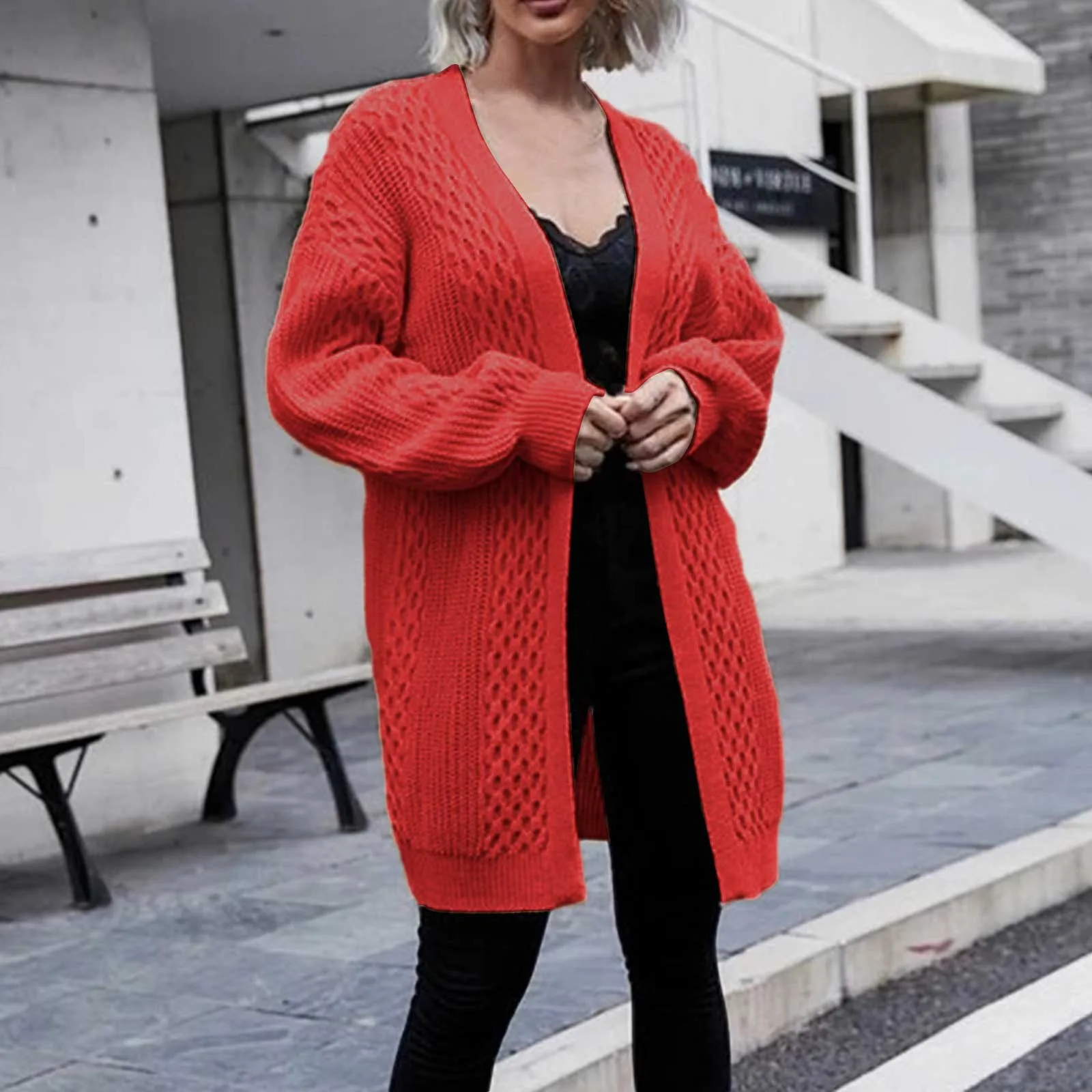 Winter New Long Sweater Cardigans Women 2023 Lantern Sleeve Open Stitch Oversized Sweater Jacket Clothes Female Knit Coat
Winter New Long Sweater Cardigans Women 2023 Lantern Sleeve Open Stitch Oversized Sweater Jacket Clothes Female Knit Coat