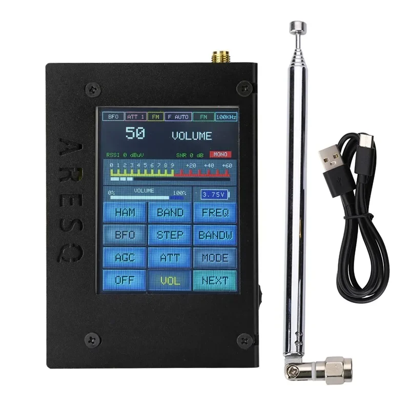 New AQ1 Mini Si4732 Chip Radio Receiver All Band DSP FM LW MW And SW SSB Receiver With ATS-25 2.8 "Touch Screen Upgrade
New AQ1 Mini Si4732 Chip Radio Receiver All Band DSP FM LW MW And SW SSB Receiver With ATS-25 2.8 "Touch Screen Upgrade