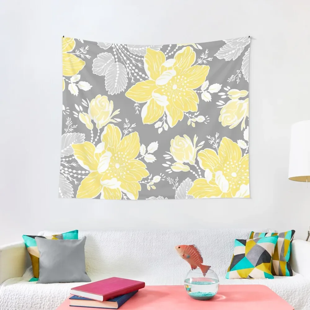 Yellow Grey Flowers Pattern Tapestry Christmas Decoration Decorative Paintings House Decorations Tapestry
Yellow Grey Flowers Pattern Tapestry Christmas Decoration Decorative Paintings House Decorations Tapestry