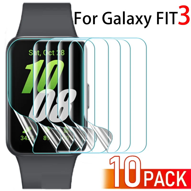 10-1Pcs Hydrogel Films for Samsung Galaxy Fit 3 Soft TPU HD Anti-scratch Smartwatch Screen Protector for Galaxy Fit3 Not Glass
10-1Pcs Hydrogel Films for Samsung Galaxy Fit 3 Soft TPU HD Anti-scratch Smartwatch Screen Protector for Galaxy Fit3 Not Glass