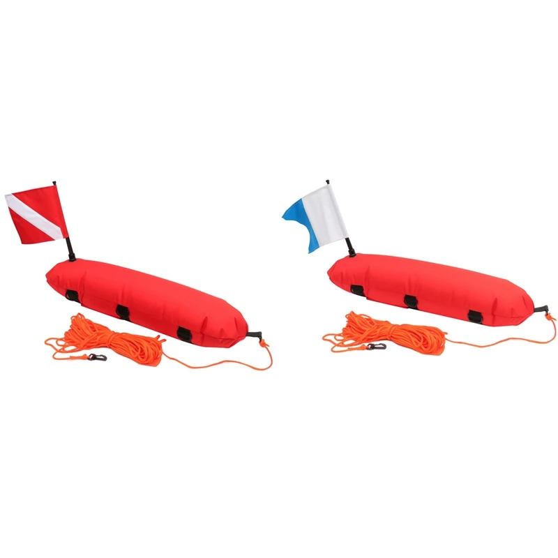 Inflatable Scuba Diving Spearfishing Signal Float Buoy Diving Diver Signal Float Buoy With Flag And 25M Rope
Inflatable Scuba Diving Spearfishing Signal Float Buoy Diving Diver Signal Float Buoy With Flag And 25M Rope