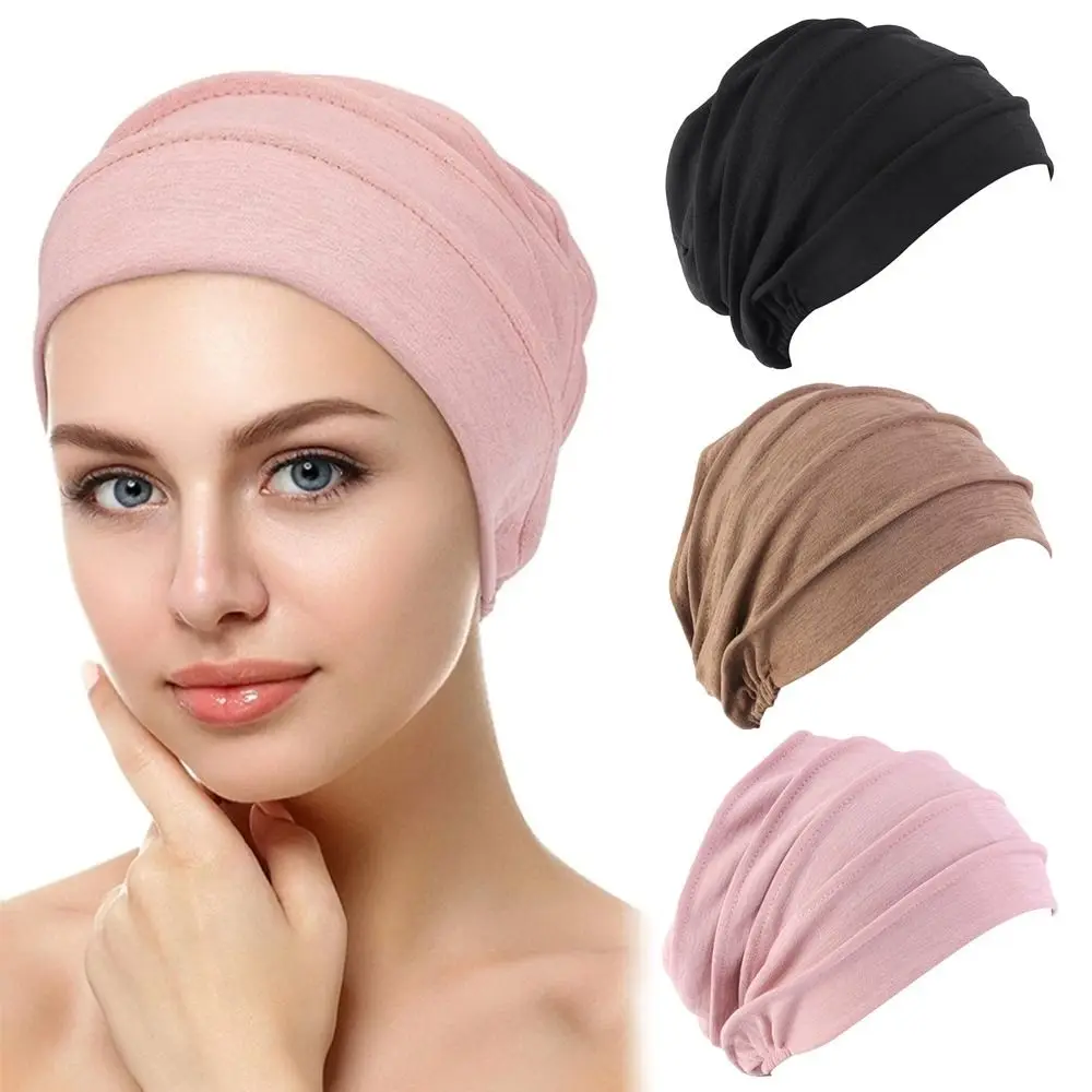Women Breathe Cotton Hat New Women's Hijabs Elastic Cloth Head Cap Hat Soft Ruffle Cancer Chemo Cap Muslim Scarf Cap
Women Breathe Cotton Hat New Women's Hijabs Elastic Cloth Head Cap Hat Soft Ruffle Cancer Chemo Cap Muslim Scarf Cap