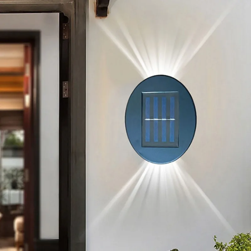 Solar Street Lights Outdoor Waterproof Led Solar Lamp Up And Down Luminous Lighting For Garden Balcony Yard Street Decor Lamps
Solar Street Lights Outdoor Waterproof Led Solar Lamp Up And Down Luminous Lighting For Garden Balcony Yard Street Decor Lamps