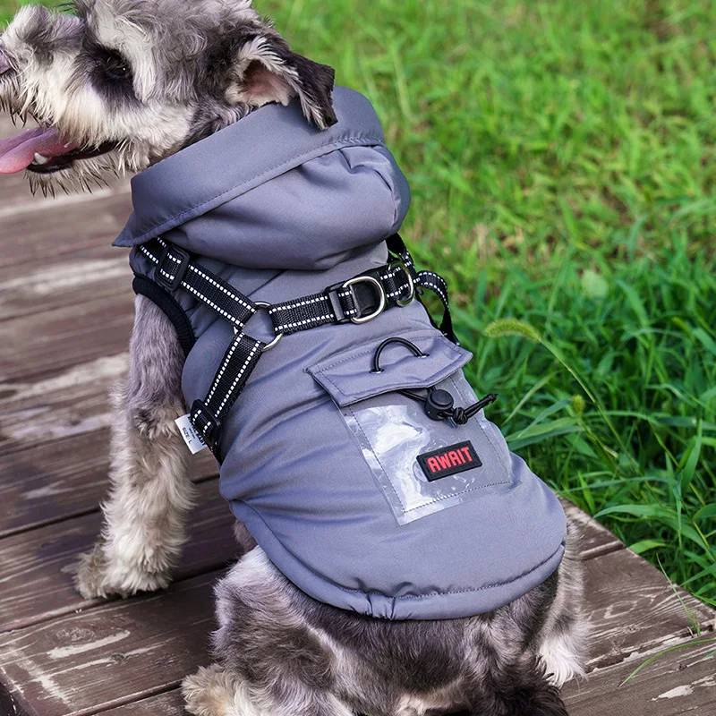 1PCS Pet Dog Clothes Fall and Winter Warm Thickened Coat Dog Padded Jacket Fashion Simple Small Dogs Zipper Vest
1PCS Pet Dog Clothes Fall and Winter Warm Thickened Coat Dog Padded Jacket Fashion Simple Small Dogs Zipper Vest