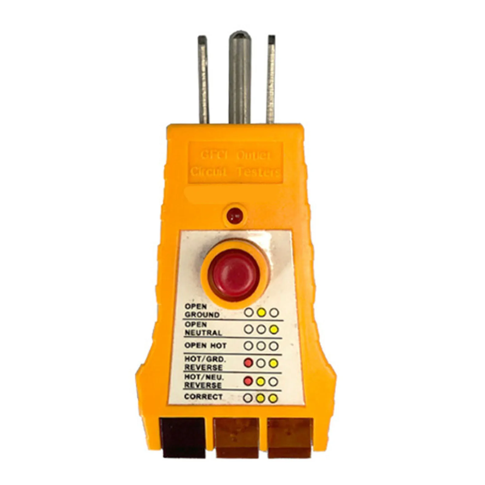 Handy Socket Detector Ensures Proper Connection of Ground Wire Live Wire and Neutral Wire LED Indicator for Wiring Status
Handy Socket Detector Ensures Proper Connection of Ground Wire Live Wire and Neutral Wire LED Indicator for Wiring Status