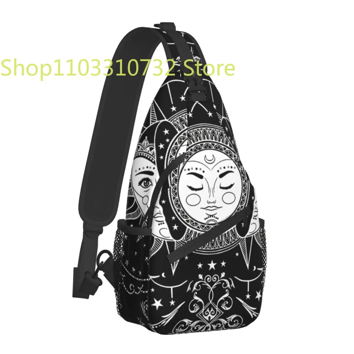 Sun and Moon Crossbody Bag Sports Tarot Astrology Chest Bag Unisex Women Man Fashion Shoulder Backpacks Travel
Sun and Moon Crossbody Bag Sports Tarot Astrology Chest Bag Unisex Women Man Fashion Shoulder Backpacks Travel