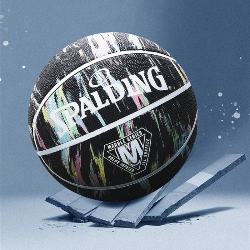 Spalding Marble Print Series PU 84-405Y Indoor Outdoor Adult Basketball Ball Size 7 Floral Ball
Spalding Marble Print Series PU 84-405Y Indoor Outdoor Adult Basketball Ball Size 7 Floral Ball