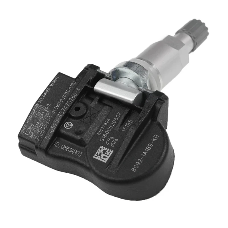 4 шт. датчик давления в шинах TPMS 8G92-1A189-KB 8G921A189KB для Ford Galaxy S-MAX WA6 Mondeo BA7 433 МГц
4 шт. датчик давления в шинах TPMS 8G92-1A189-KB 8G921A189KB для Ford Galaxy S-MAX WA6 Mondeo BA7 433 МГц