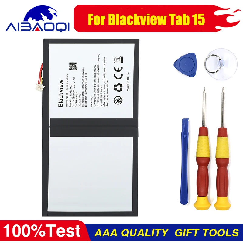 

Brand New Original For Blackview Tab 15 Mobile Phone Battery High Capacity 8280mAh Replacement Batteries