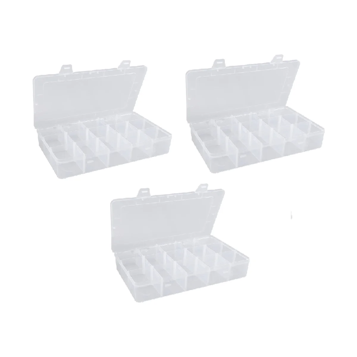 3Pcs Transparent Detachable Grid Hardware and Electronic Components Jewelry Box Tape Stationery Plastic Box
3Pcs Transparent Detachable Grid Hardware and Electronic Components Jewelry Box Tape Stationery Plastic Box