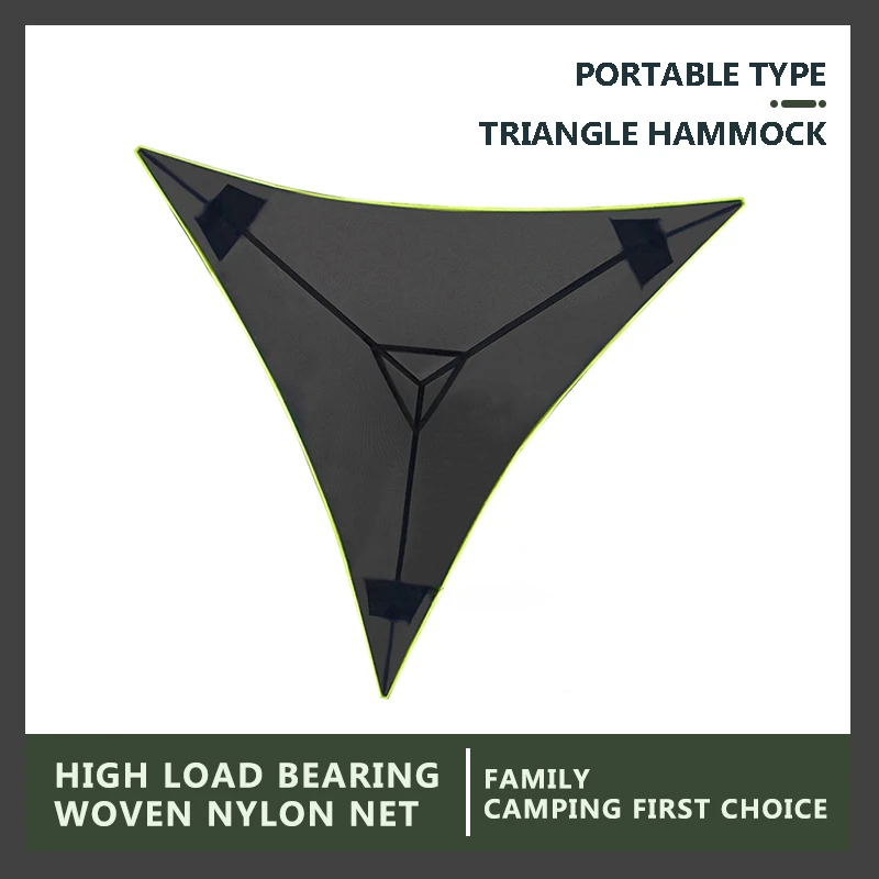 Outdoor Single and Double Elastic Triangle Hammock,portable Mesh Tree Tent Leisure Park Camping The Best Choice(Warrior Guanyu)
Outdoor Single and Double Elastic Triangle Hammock,portable Mesh Tree Tent Leisure Park Camping The Best Choice(Warrior Guanyu)
