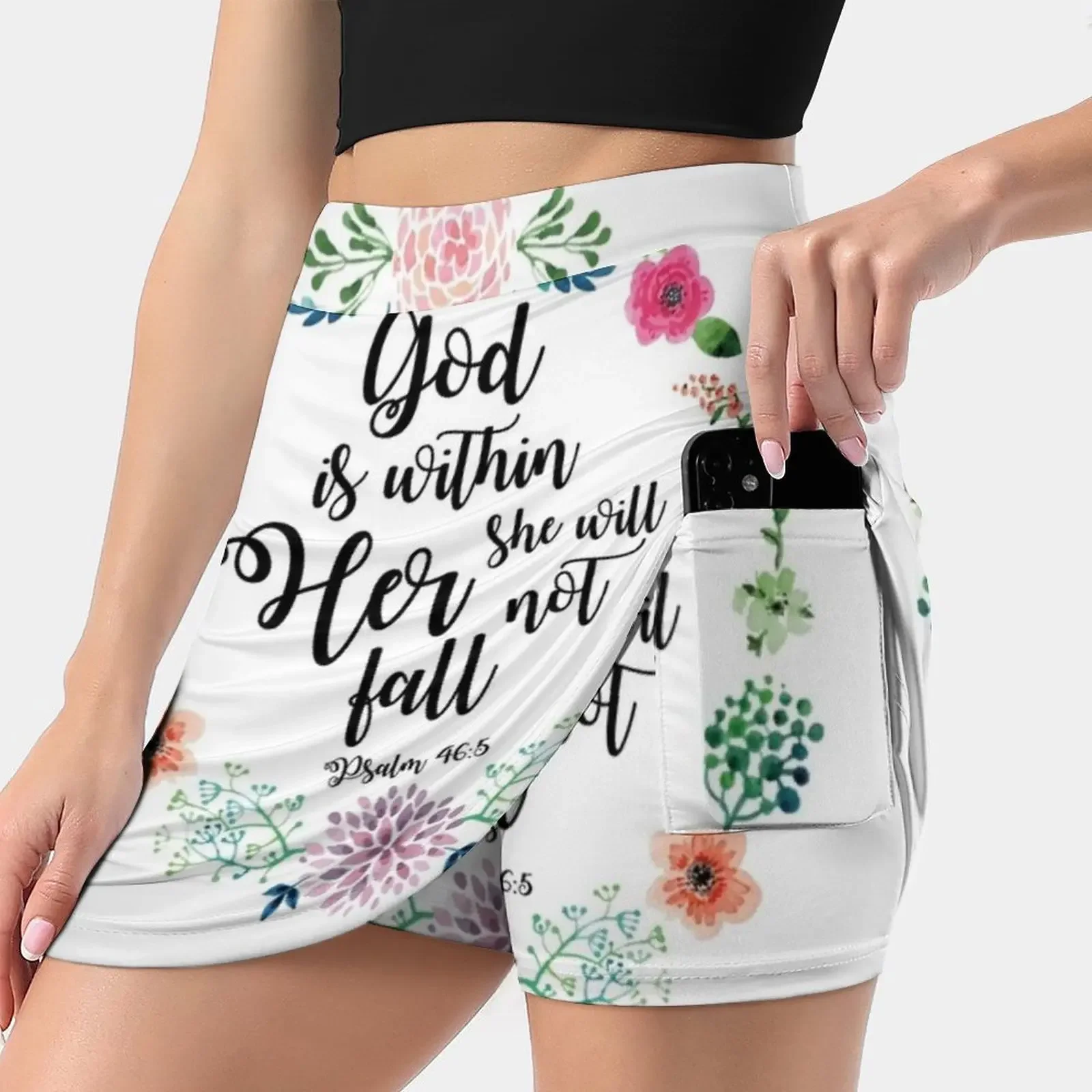 God Is Within Her She Will Not Fall Women's skirt Aesthetic skirts New Fashion Short Skirts God Bible Jesus Verse God Is Within
God Is Within Her She Will Not Fall Women's skirt Aesthetic skirts New Fashion Short Skirts God Bible Jesus Verse God Is Within