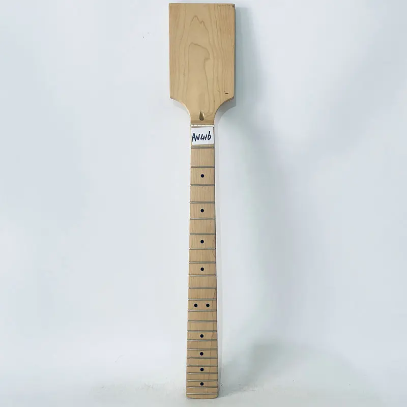 AN416 Custom Electric Guitar Neck Headstock Uncut Maple with Maple 6 Strings Nut 648mm Standard Scales Length for DIY
AN416 Custom Electric Guitar Neck Headstock Uncut Maple with Maple 6 Strings Nut 648mm Standard Scales Length for DIY
