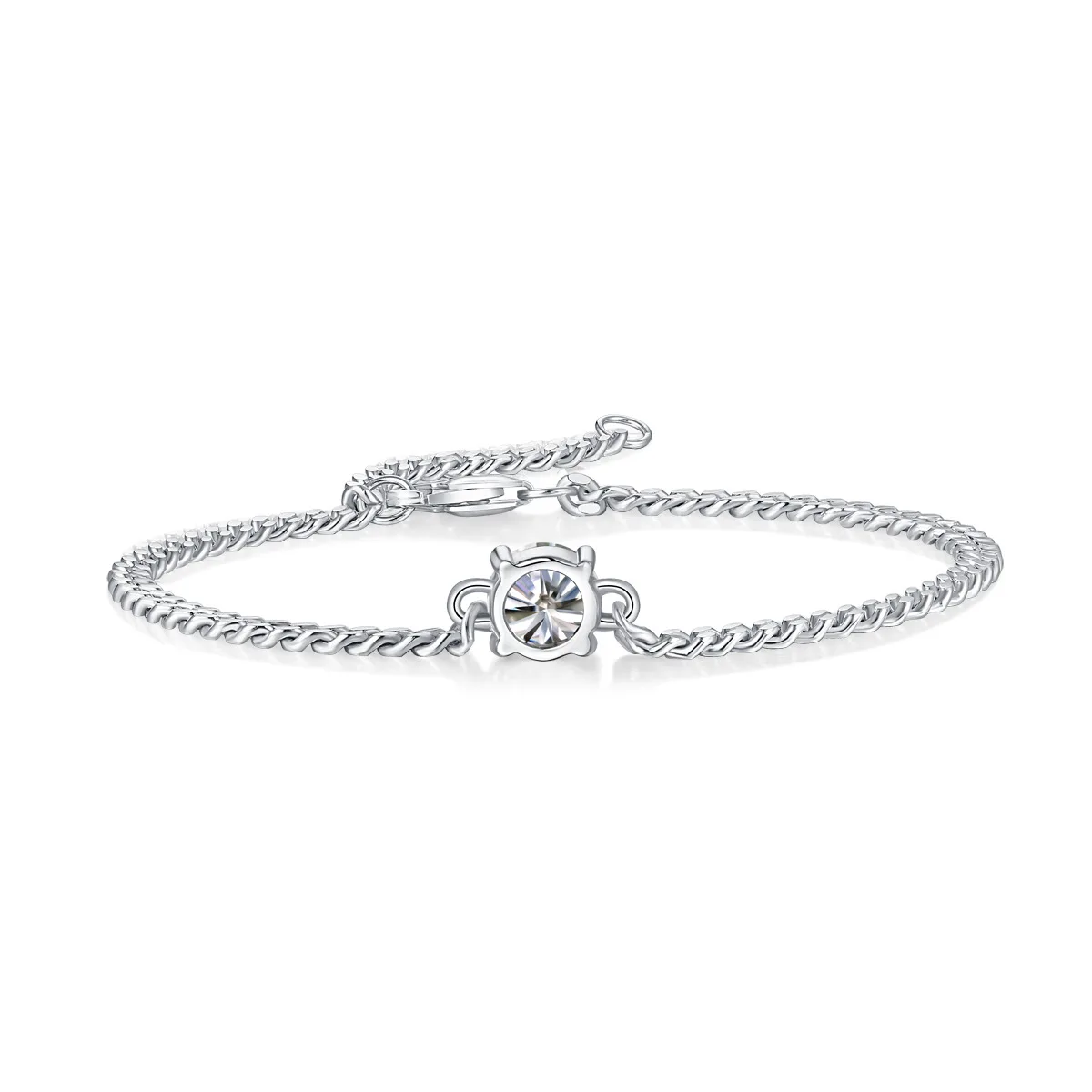 Juzuan 1 Carat Cuban Bracelet S925 Silver Platinum Plated Moissanite Bracelet for Men Charms Bracelets
Juzuan 1 Carat Cuban Bracelet S925 Silver Platinum Plated Moissanite Bracelet for Men Charms Bracelets