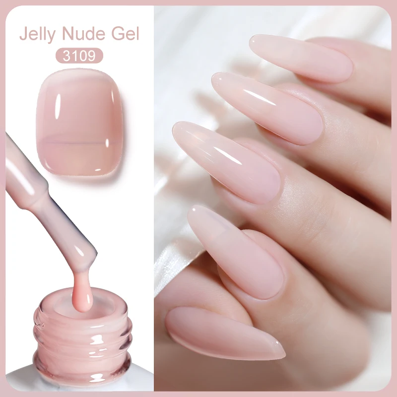 Clou Beaute Jelly Color UV Gel Manicure Summer Pink Nude Gel Nail Rainbow Nail Supplies For Professionals Semi-permanent Varnish
Clou Beaute Jelly Color UV Gel Manicure Summer Pink Nude Gel Nail Rainbow Nail Supplies For Professionals Semi-permanent Varnish